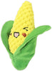 1 count Petsport Tiny Tots Foodies Corn Plush Dog Toy