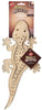 1 count Skinneeez Leather Lizard Dog Toy