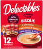 12 count Hartz Delecatbles Bisque Lickable Treat for Cats Variety Pack