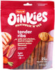 132 count (6 x 22 ct) Hartz Oinkies Meathouse n Veg Tender Rib Treats for Dogs