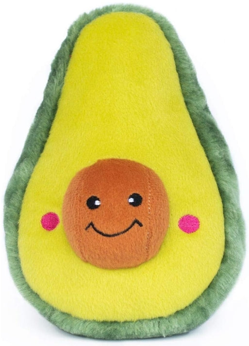 3 count ZippyPaws NomNomz Avocado Toy