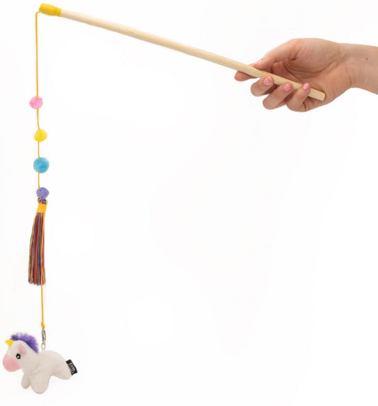 3 count ZippyPaws ZippyStick Unicorn Chaser Wand