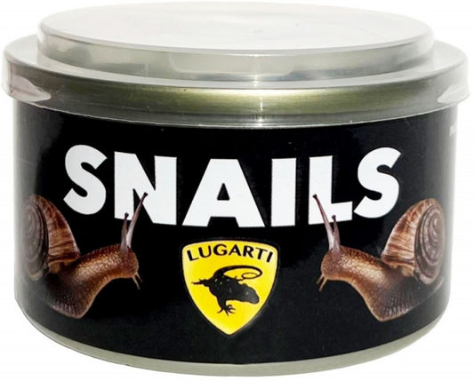 1.7 oz Lugarti Canned Snails Treat for Reptiles