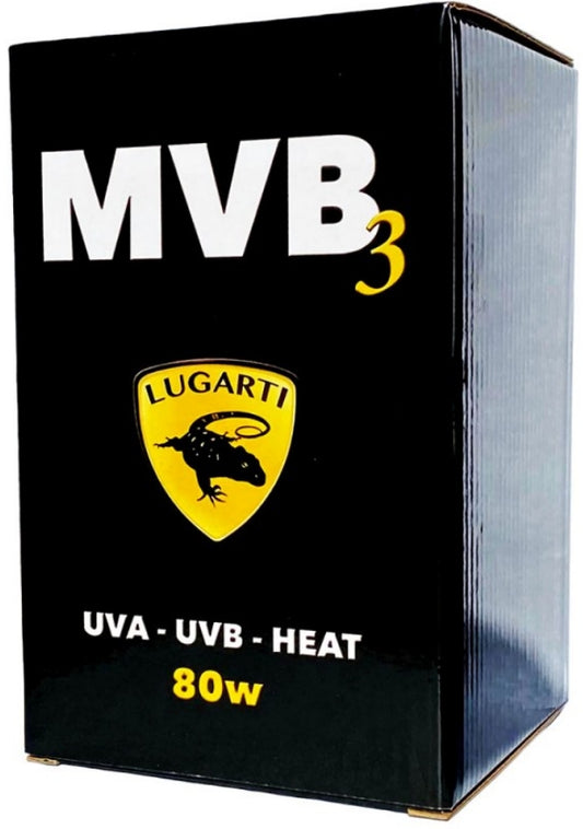 80 watt - 1 count Lugarti Mercury Vapor Bulb for Reptiles