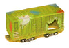 1 count Blue Ribbon Exotic Environments Train Car Ornament