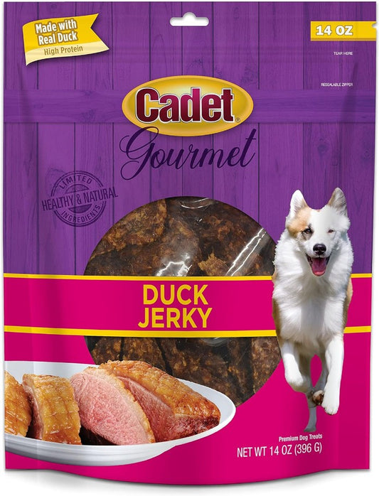 42 oz (3 x 14 oz) Cadet Gourmet Duck Jerky for Dogs