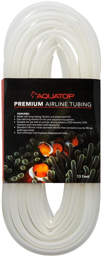 13 feet Aquatop Premium Airline Tubing Clear