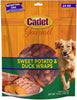 14 oz Cadet Gourmet Sweet Potato and Duck Wraps for Dogs