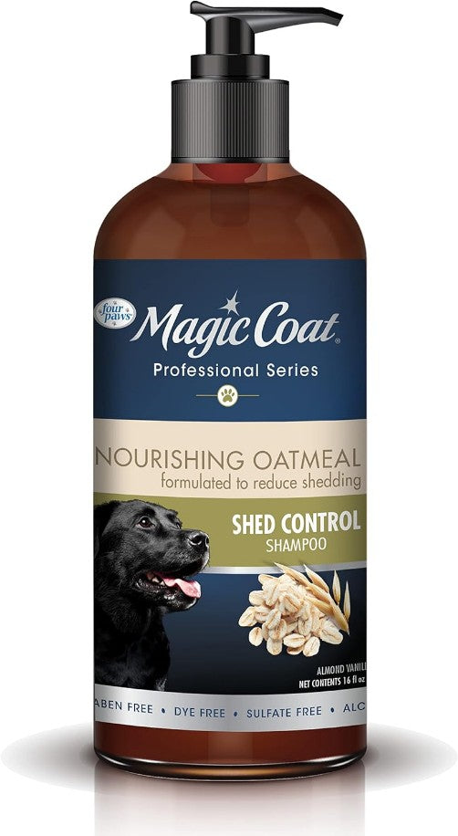 48 oz (3 x 16 oz) Magic Coat Professional Series Nourishing Oatmeal Shed Control Dog Shampoo