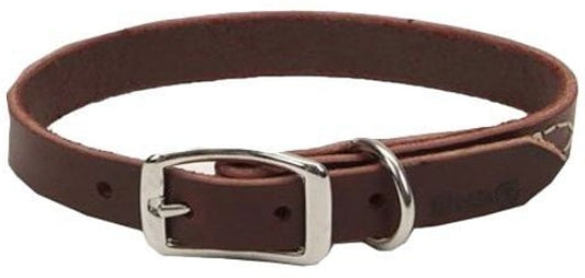 18"L x 3/4"W Circle T Latigo Town Dog Collar