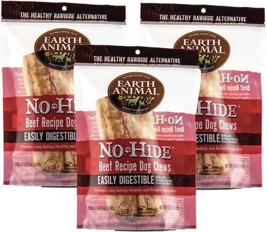 Earth Animal No-Hide Beef 11" 2Pack