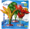 3 count Blue Ribbon Vibran-Sea Color Burst Florals Betta Variety Pack