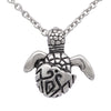 Tribal Tattoo Turtle Necklace