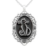 Cat Cameo Necklace