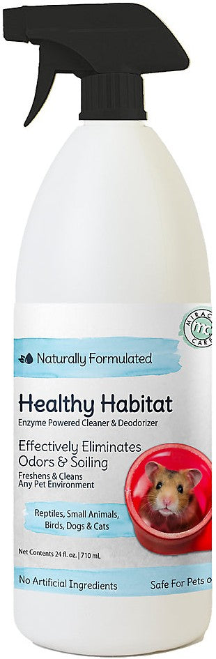 132 oz (6 x 22 oz) Miracle Care Healthy Habitat Cleaner and Deodorizer