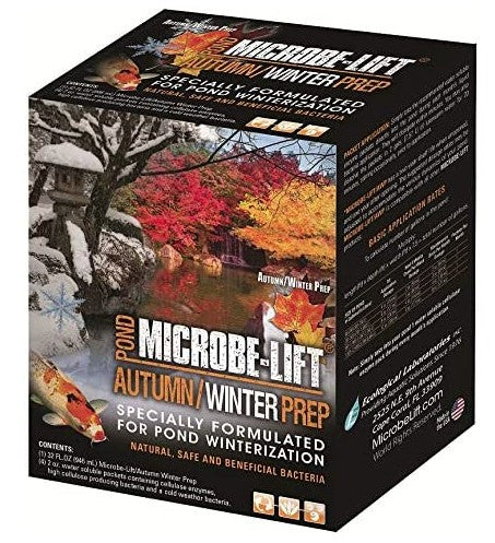 1 count Microbe-Lift Autumn and Winter Prep Pond Water Treatment