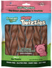 6 count Emerald Pet Piggy Twizzies Natural Dog Chews