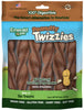 6 count Emerald Pet Peanutty Twizzies Natural Dog Chews