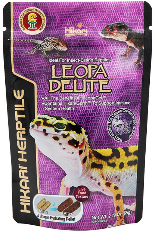 2.3 oz Hikari Leopa Delight for Insect Eating Reptiles