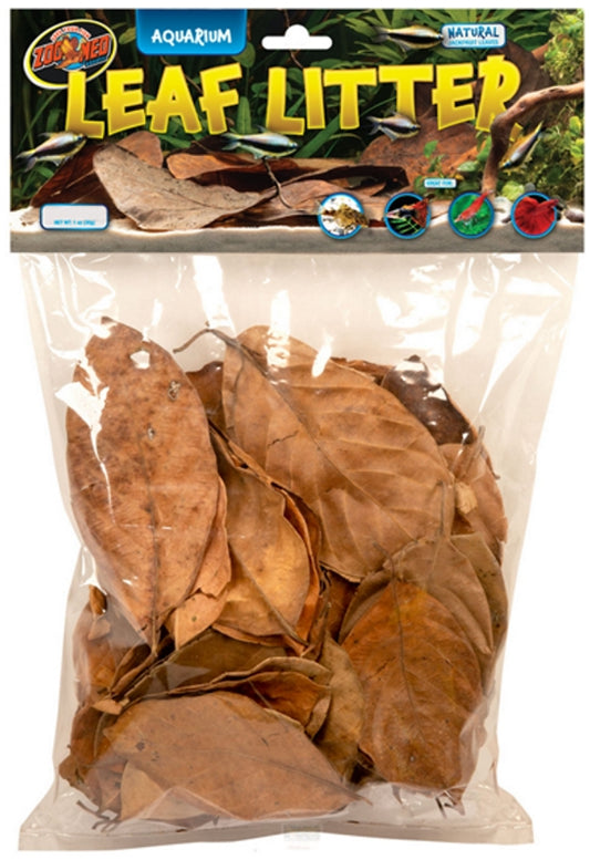 1 count Zoo Med Aquarium Leaf Litter