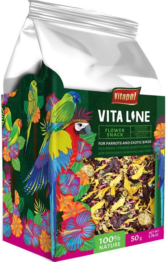 1 count AE Cage Company Vita Line Banana Chips for Parrots and Exotic Birds