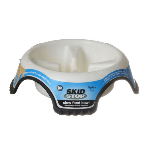 Medium - 1 count JW Pet Skid Stop Slow Feed Bowl