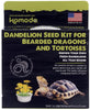 1 count Komodo Dandelion Seed Kit for Bearded Dragons and Tortoises