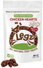 4 oz 4Legz Freeze Dried Chicken Hearts Dog Treats