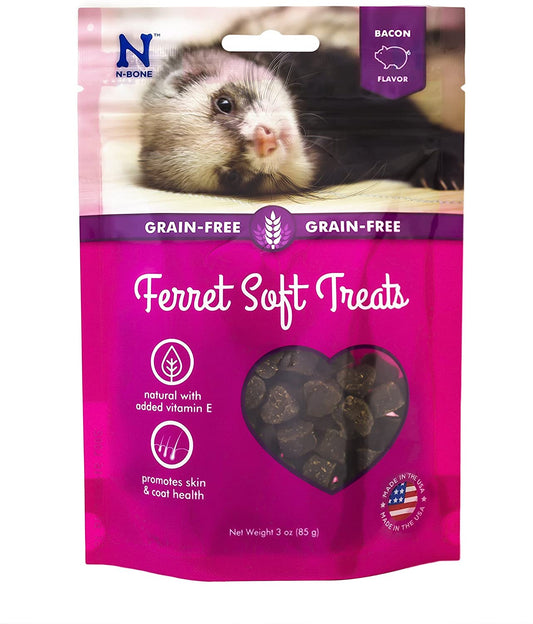 3 oz N-Bone Ferret Soft Treats Bacon Flavor