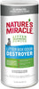 20 oz Natures Miracle Just For Cats Litter Box Odor Destroyer Deodorizing Powder