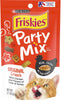 14.7 oz (7 x 2.1 oz) Friskies Party Mix Original Crunch with Chicken, ad Flavors of Liver and Turkey Cat Treats