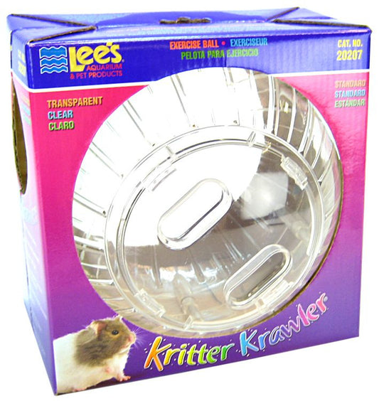 Standard - 4 count Lees Kritter Krawler Exercise Ball Clear