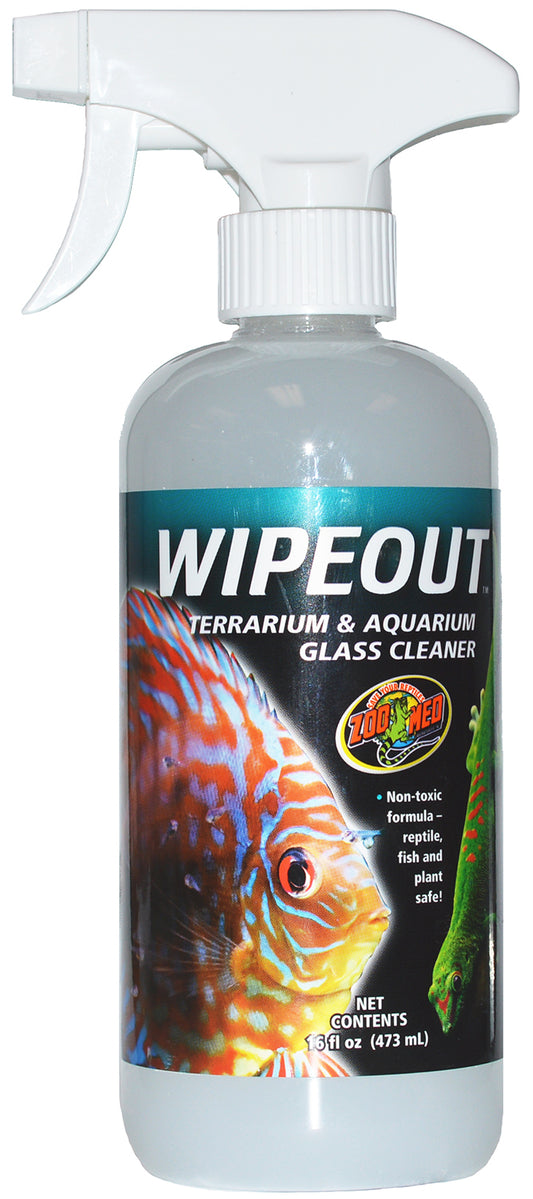 16 oz Zoo Med Wipe Out Terrarium and Aquarium Cleaner