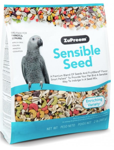 2 lb ZuPreem Sensible Seed Enriching Variety for Parrot and Conures