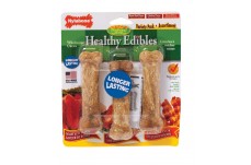 Nylabone Healthy Edibles All Natural Long Lasting Chew Treats Variety Pack 3 count; 1ea-SMall-Regular Up To 25 lb