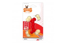 Nylabone Double Bone Power Chew LongLasting Dog Toy Bacon; 1ea-XS-Petite 1 ct