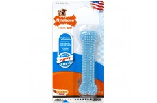 Nylabone Puppy Teething Soothing Flexible Chew Toy Blue Bone; Chicken; 1ea-XS-Petite 1 ct