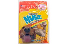 Nylabone Natural Nubz Chicken Dog Treats 12 count; 1ea-Large 30 Ibs.