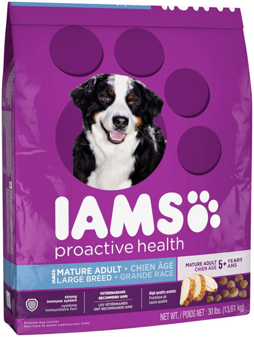 IAMS Proactive Health Large Breed Mature Dog Food 30 lb