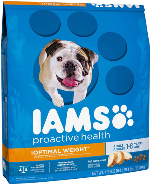 IAMS ProActive Health Optimal Weight Control Dog Food 29.1 lb