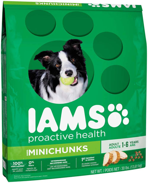 IAMS ProActive Health Minichunks Dog Food 30 lb