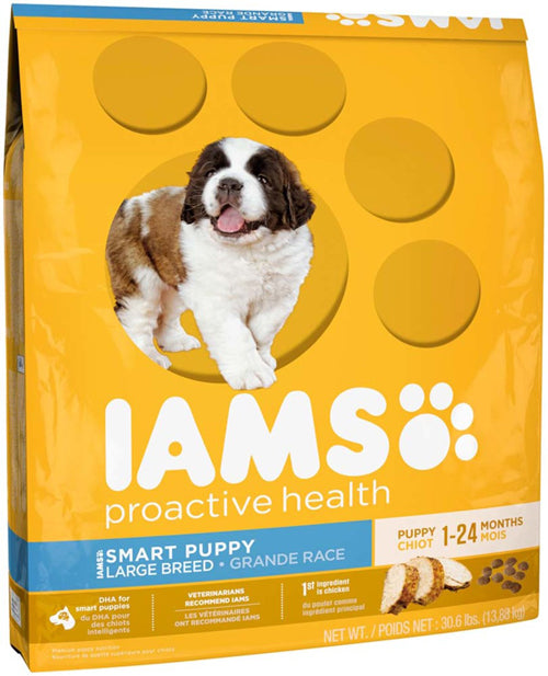 IAMS ProActive Health Smart Puppy Large Breed Dog Food 30.6 lb