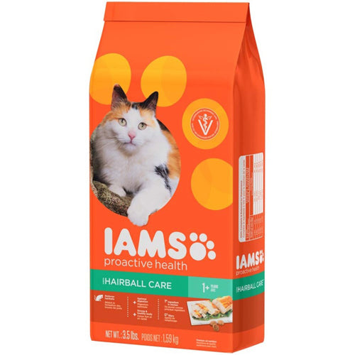 IAMS ProActive Health Adult Hairball Care Cat Food 3.5 lb