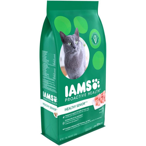 IAMS ProActive Health Lively Senior Plus 11  Cat Food 7 lb