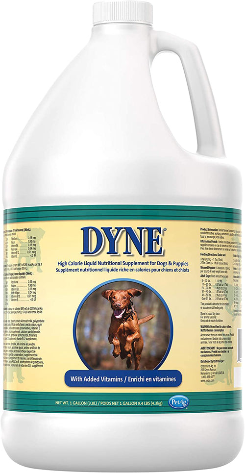 Lambert Kay Dyne High Calorie Liquid Nutritional Supplement for Dogs and Puppies 1 gal