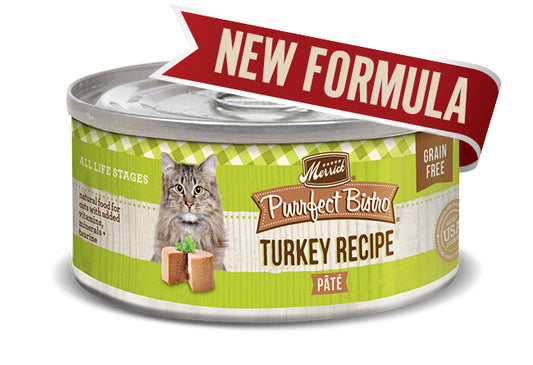 MERRICK CAT PURRFECT BISTRO TURKEY PATE 3OZ(Case of 24)