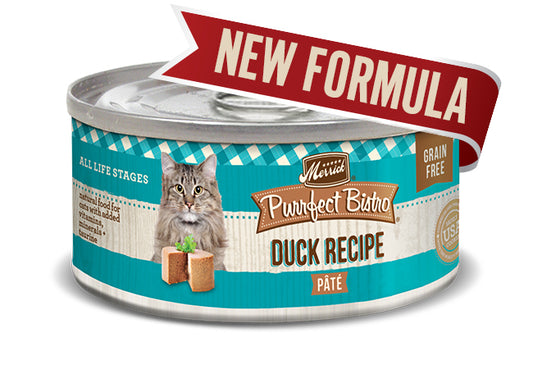 MERRICK CAT PURRFECT BISTRO DUCK PATE 3OZ(Case of 24)