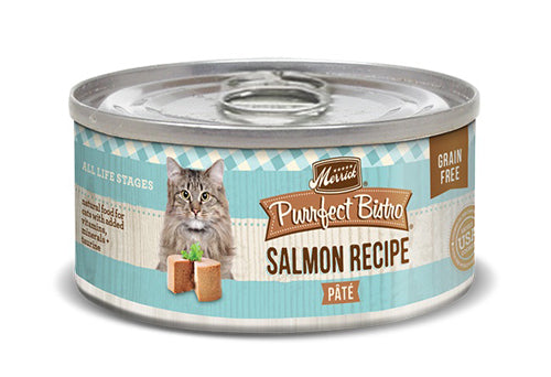 MERRICK CAT PURRFECT BISTRO SALMON PATE 5.5oz (Case of 24)