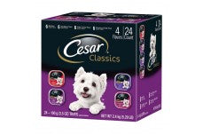 Cesar Club Variety Pack Dog Food 84.66 oz 24 Pack