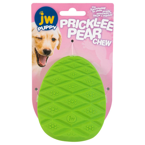 JW Pet Pricklee Pear Puppy Teether Chew Toy Puppy